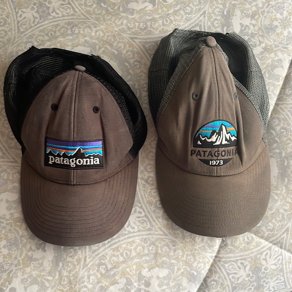 2 Patagonia Adjustable Hats!
